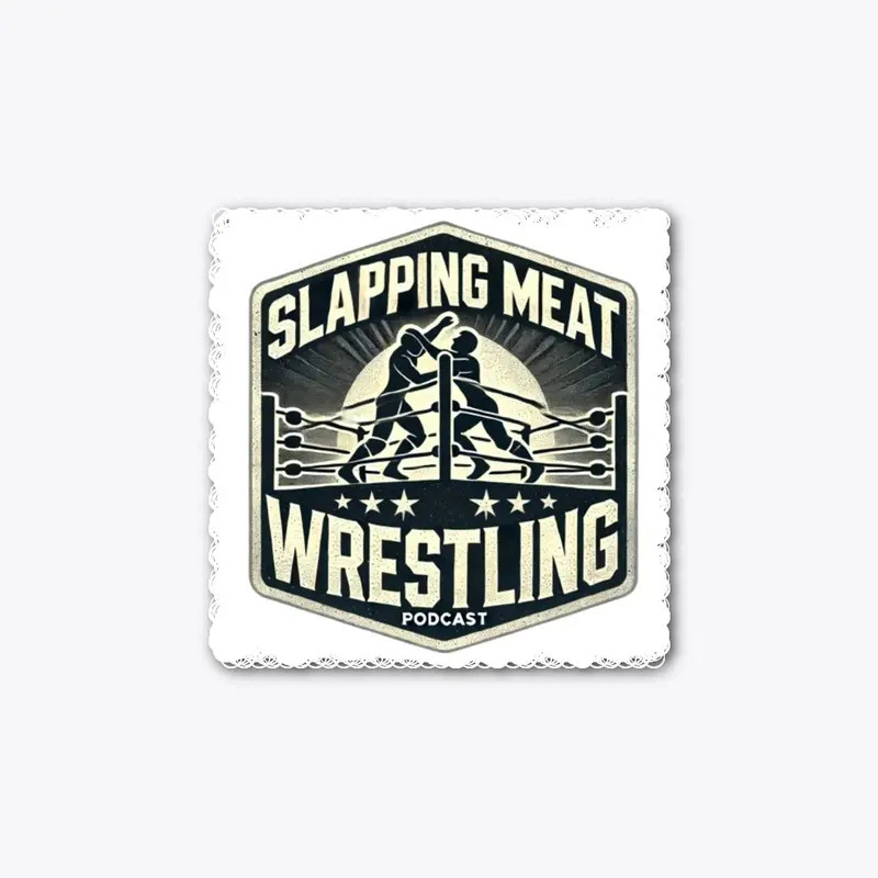 Slapping Meat Wrestling Logo